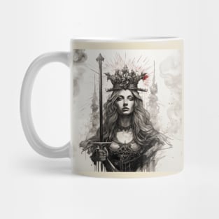 Queen of swords Mug